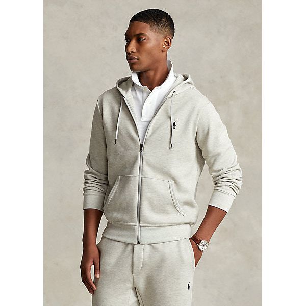 POLO RALPH LAUREN DOUBLE-KNIT FULL-ZIP HOODIE - Yooto