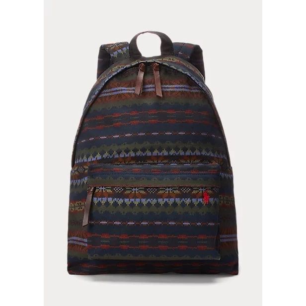 POLO RALPH LAUREN FAIR ISLE CANVAS BACKPACK - Yooto