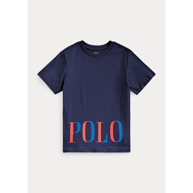 POLO RALPH LAUREN LOGO COTTON JERSEY TEE - Yooto