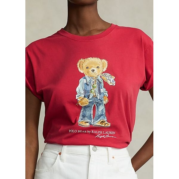 POLO RALPH LAUREN POLO BEAR JERSEY T-SHIRT - Yooto