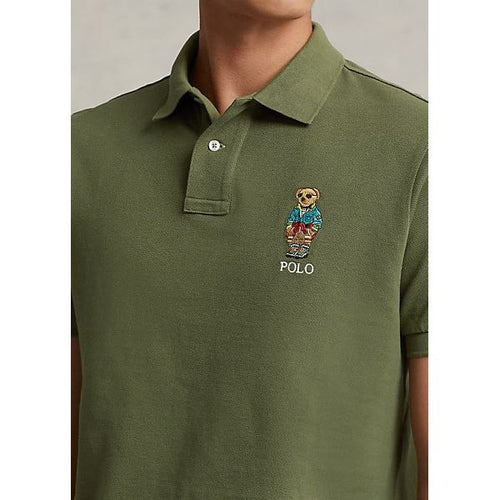 Load image into Gallery viewer, POLO RALPH LAUREN CUSTOM SLIM FIT POLO BEAR POLO SHIRT - Yooto
