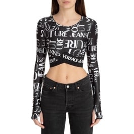 VERSACE JEANS COUTURE TOP WITH LONG SLEEVES - Yooto