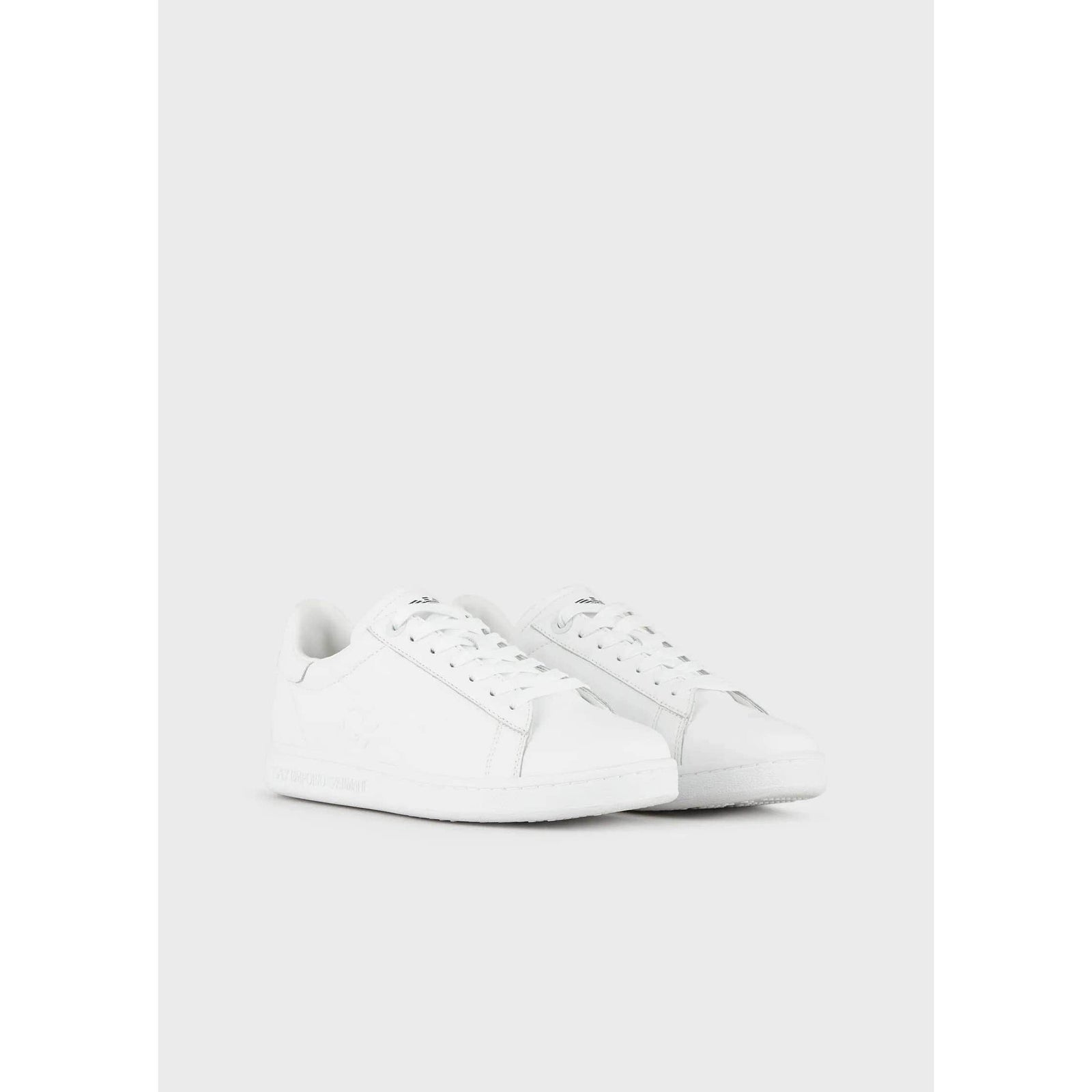 EA7 CLASSIC CC SNEAKERS WITH EMBOSSED LOGO - Yooto