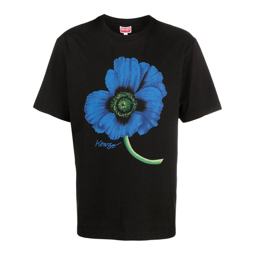 Ներբեռնեք պատկերը Պատկերասրահի դիտիչում՝ Kenzo Poppy-print oversized T-shirt - Yooto
