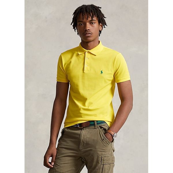 POLO RALPH LAUREN SLIM FIT STRETCH MESH POLO SHIRT - Yooto