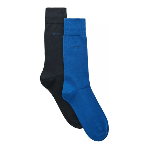 Load image into Gallery viewer, BOSS TWO-PACK OF COTTON-BLEND REGULAR-LENGTH SOCKS - Yooto
