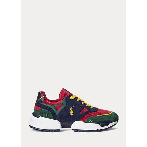 Load image into Gallery viewer, POLO RALPH LAUREN JOGGER SUEDE AND CORDUROY TRAINER - Yooto
