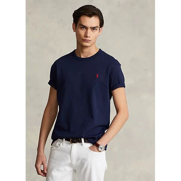 POLO RALPH LAUREN CLASSIC FIT HEAVYWEIGHT JERSEY T-SHIRT - Yooto