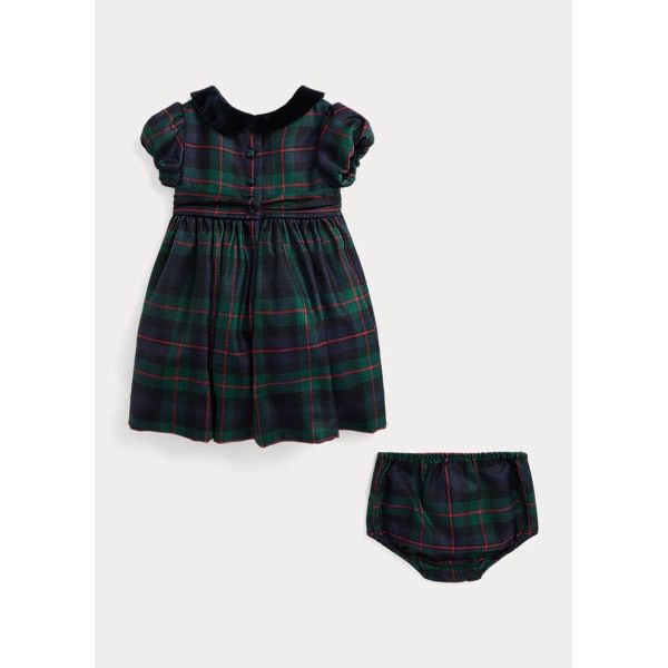 POLO RALPH LAUREN SCOTTISH WOOL DRESS WITH CULOTTES - Yooto