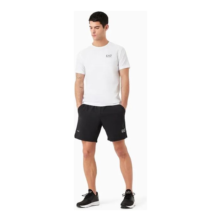EA7 DYNAMIC ATHLETE T-SHIRT AND SHORTS SET IN VENTUS7 TECHNICAL FABRIC - Yooto