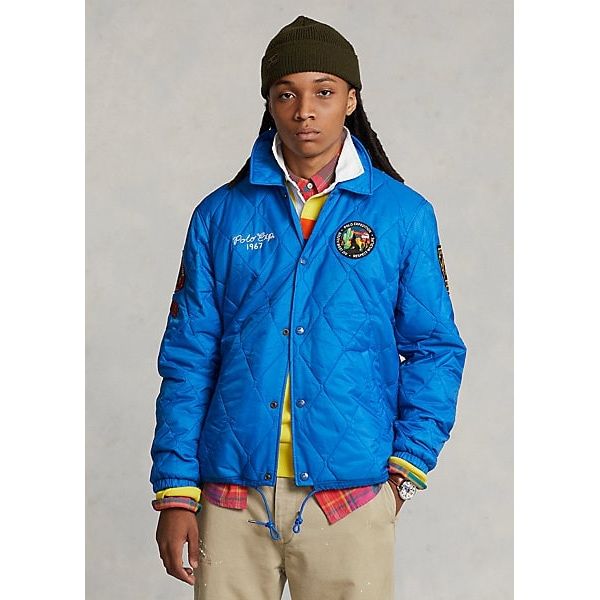 POLO RALPH LAUREN QUILTED COACH JACKET - Yooto