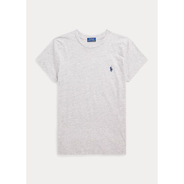 POLO RALPH LAUREN COTTON JERSEY CREWNECK T-SHIRT - Yooto