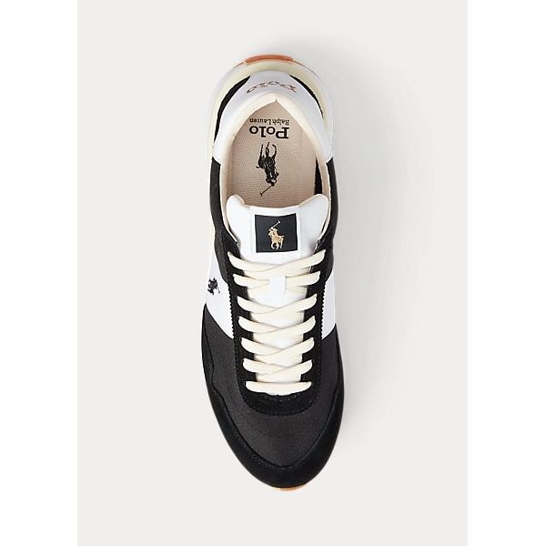 Polo Ralph Lauren Train 89 Suede & Oxford Sneaker - Yooto