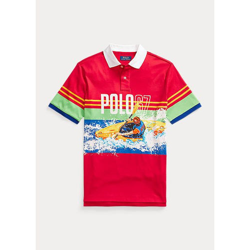 Load image into Gallery viewer, POLO RALPH LAUREN CLASSIC FIT PRINT SOFT COTTON POLO SHIRT - Yooto
