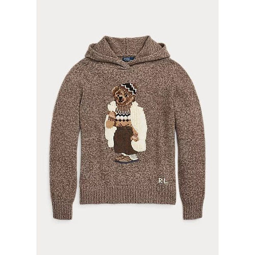 Load image into Gallery viewer, POLO RALPH LAUREN POLO BEAR WOOL-BLEND KNIT HOODIE - Yooto
