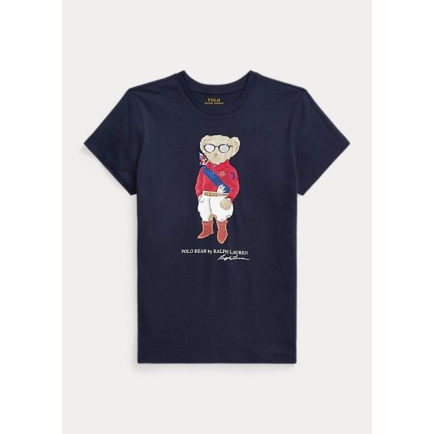 Polo Ralph Lauren Jockey Polo Bear jersey t-shirt - Yooto