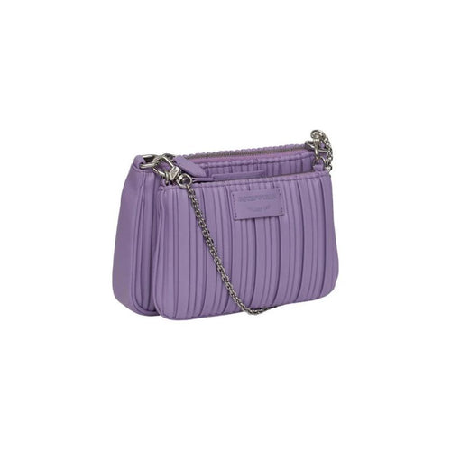 Load image into Gallery viewer, EMPORIO ARMANI ASV DOUBLE MINI SHOULDER BAG IN PLEATED, RECYCLED FAUX NAPPA LEATHER - Yooto
