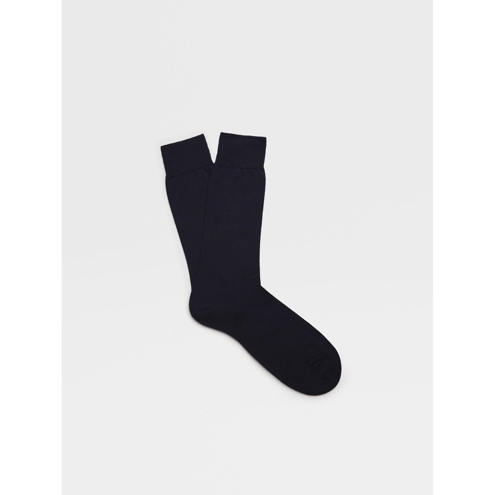 Navy Blue Mid Calf Socks - Yooto
