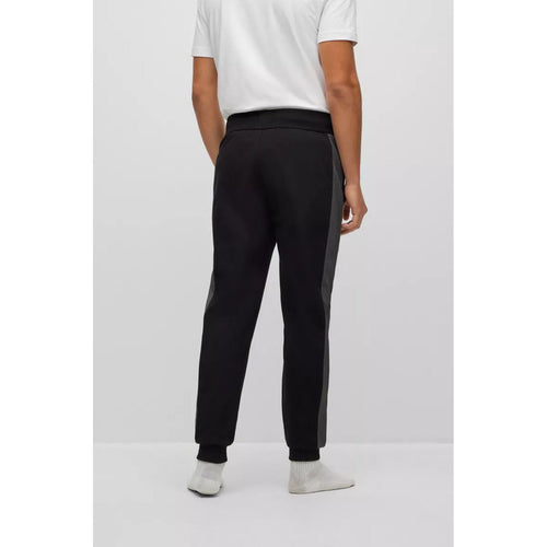 Load image into Gallery viewer, BOSS COTTON-BLEND TRACKSUIT BOTTOMS WITH EMBROIDERED LOGO - Yooto
