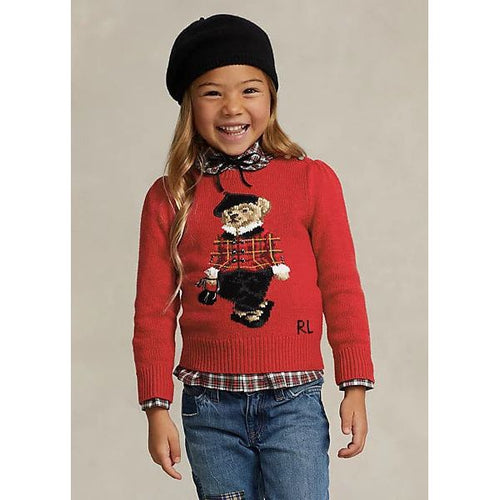 Load image into Gallery viewer, POLO RALPH LAUREN POLO BEAR COTTON BLEND SWEATER - Yooto
