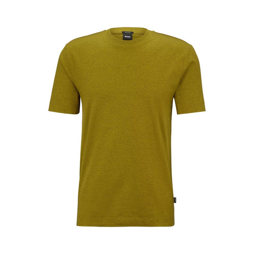 Load image into Gallery viewer, BOSS REGULAR-FIT T-SHIRT IN MERCERIZED MOULINÉ COTTON - Yooto
