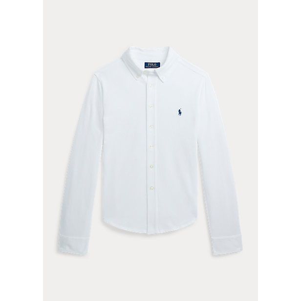 POLO RALPH LAUREN FEATHERWEIGHT COTTON MESH SHIRT - Yooto