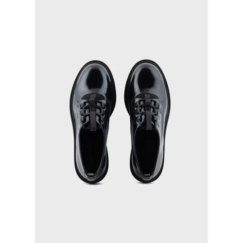 Load image into Gallery viewer, EMPORIO ARMANI BRUSHED LEATHER BROGUES - Yooto

