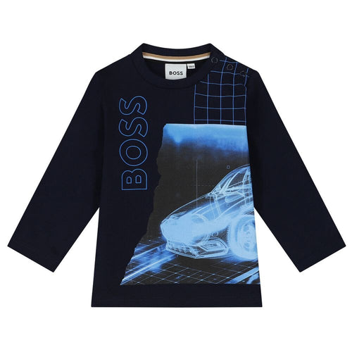 Load image into Gallery viewer, BOSS KIDS LONG SLEEVE TOP - Yooto

