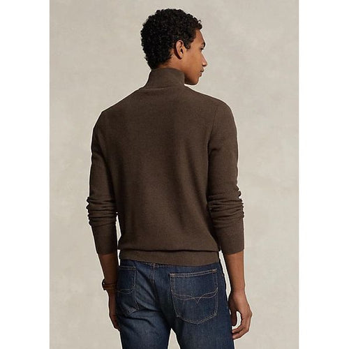 Load image into Gallery viewer, POLO RALPH LAUREN MESH-KNIT COTTON QUARTER-ZIP SWEATER - Yooto
