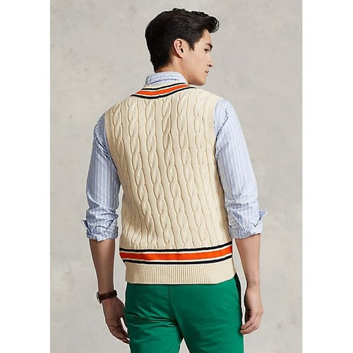 Load image into Gallery viewer, POLO RALPH LAUREN CREST COTTON CRICKET WAISTCOAT - Yooto
