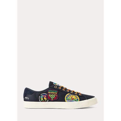 Load image into Gallery viewer, POLO RALPH LAUREN NELSON LOGO-PATCH TWILL SNEAKER - Yooto
