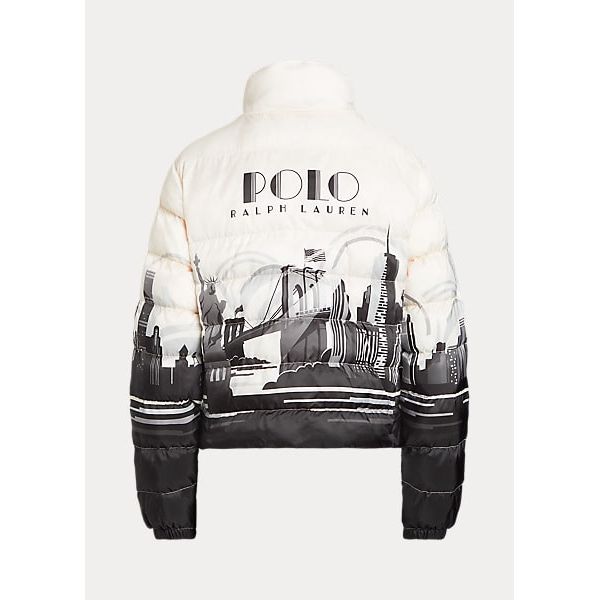 POLO RALPH LAUREN PRINT PACKABLE QUILTED JACKET - Yooto