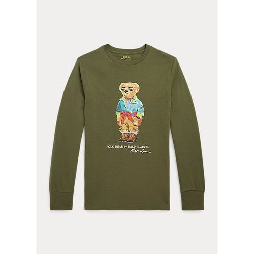 Load image into Gallery viewer, POLO RALPH LAUREN POLO BEAR COTTON LONG-SLEEVE T-SHIRT - Yooto
