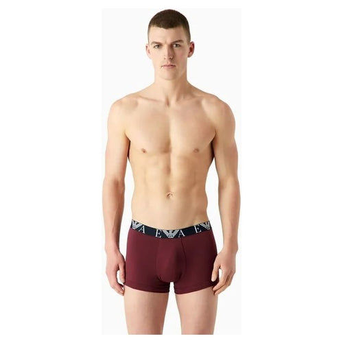 Load image into Gallery viewer, EMPORIO ARMANI THREE-PACK OF BOXER BRIEFS WITH BOLD MONOGRAM LOGO - Yooto
