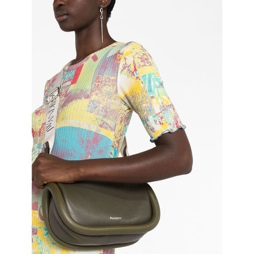 Load image into Gallery viewer, JW ANDERSON BUMPER-15 - LEATHER SHOULDER BAG WITH ADDITIONAL WEBBING STRAP - Yooto
