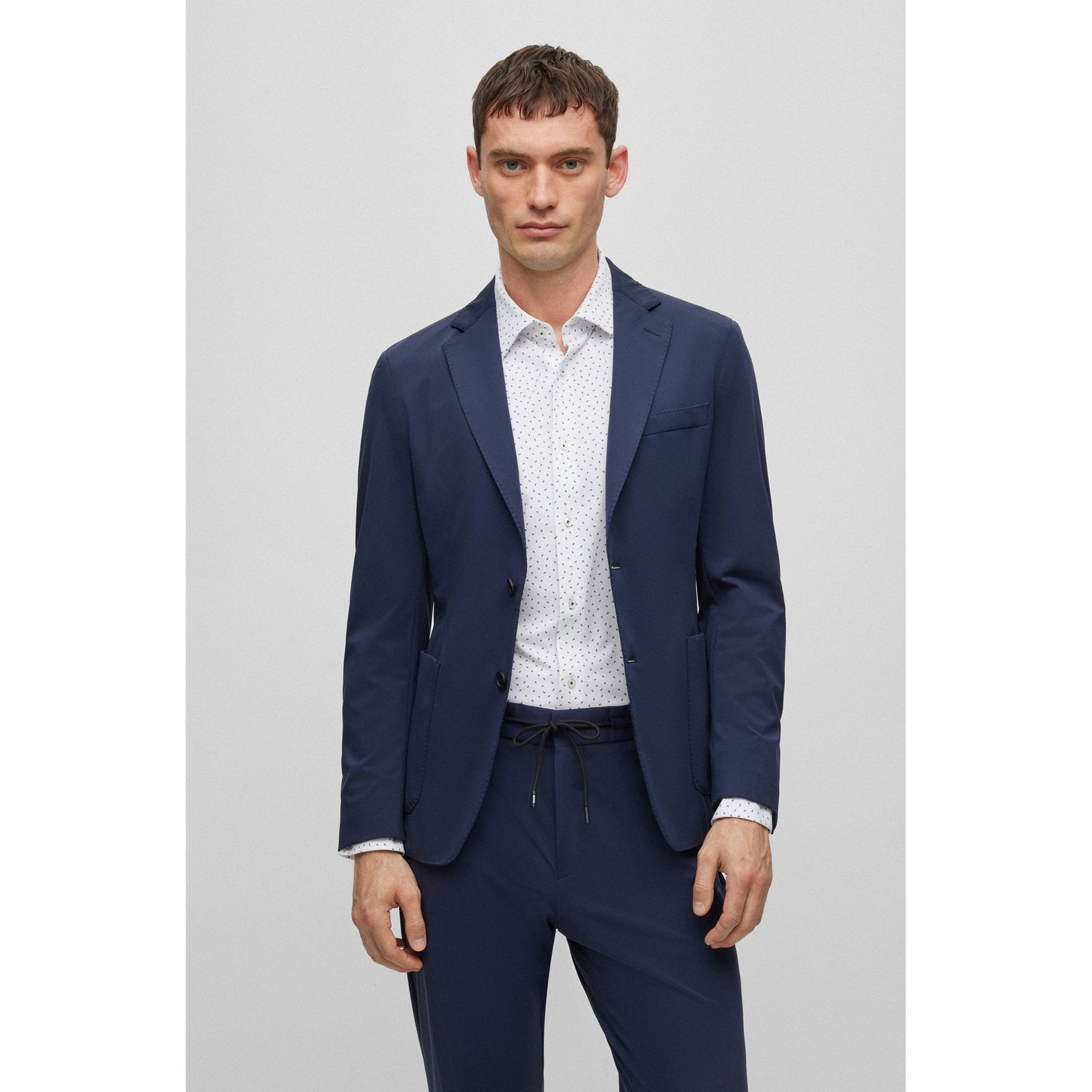 BOSS SLIM-FIT JACKET IN PERFORMANCE-STRETCH CLOTH - Yooto