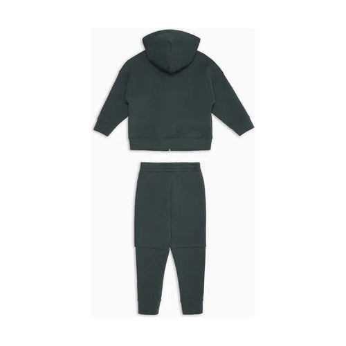 Load image into Gallery viewer, EMPORIO ARMANI KIDS DOUBLE-JERSEY TRACKSUIT FEATURING A HOODED SWEATSHIRT WITH ZIP AND LOGO TAPE - Yooto
