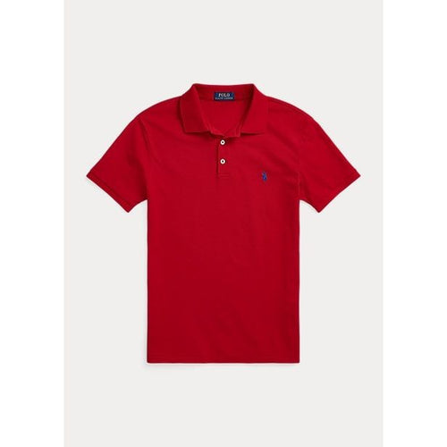 POLO RALPH LAUREN Polo Shirt Basic Classic Fit Red Men - X02A02E02U5
