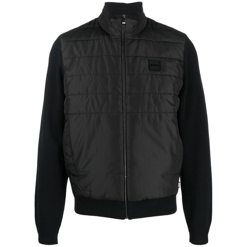 Load image into Gallery viewer, BOSS REGULAR-FIT ZIPPED JACKET IN COTTON AND VIRGIN WOOL - Yooto
