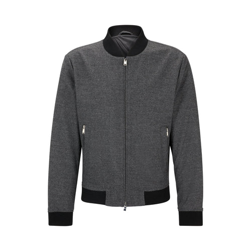 Load image into Gallery viewer, BOSS SLIM-FIT JACKET WITH TWO-WAY FRONT ZIP - Yooto
