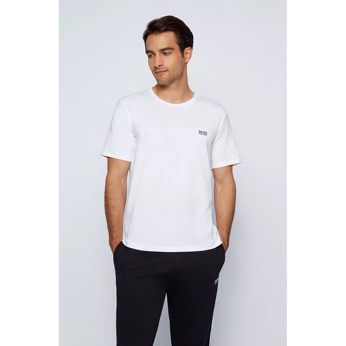 LOUNGEWEAR T-SHIRT IN STRETCH COTTON - Yooto