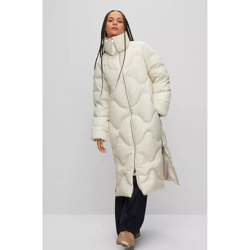 Load image into Gallery viewer, BOSS OVERSIZED-FIT DOWN JACKET WITH FLEECE LINING - Yooto
