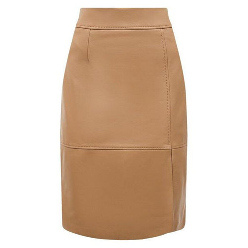Load image into Gallery viewer, BOSS SLIM FIT LEATHER PENCIL SKIRT - Yooto
