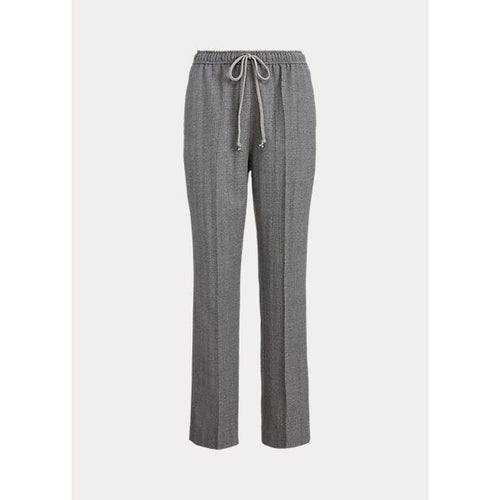 Load image into Gallery viewer, Polo Ralph Lauren Straight leg trousers with drawstring in herringbone fabric - Yooto
