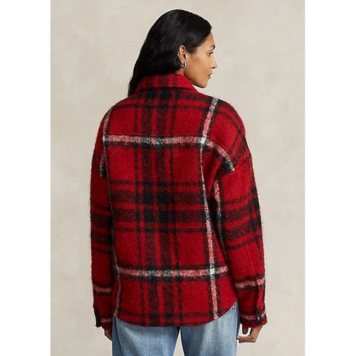 Load image into Gallery viewer, POLO RALPH LAUREN OVERSIZE FIT PLAID WOOL-BLEND SHIRT - Yooto
