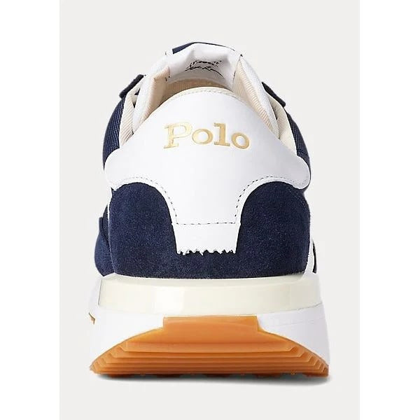 POLO RALPH LAUREN TRAIN 89 SUEDE AND OXFORD TRAINER - Yooto