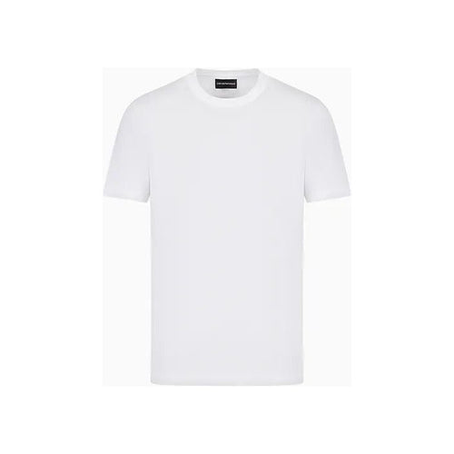 Load image into Gallery viewer, EMPORIO ARMANI JERSEY T-SHIRT WITH JACQUARD LOGO - Yooto
