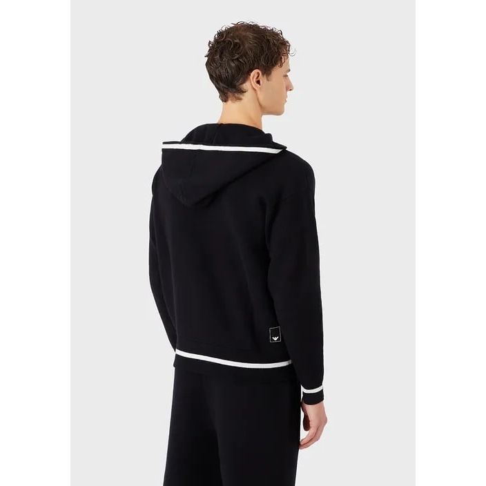 EMPORIO ARMANI
TRAVEL ESSENTIALS VIRGIN WOOL AND CASHMERE CARDIGAN WITH ZIP - Yooto