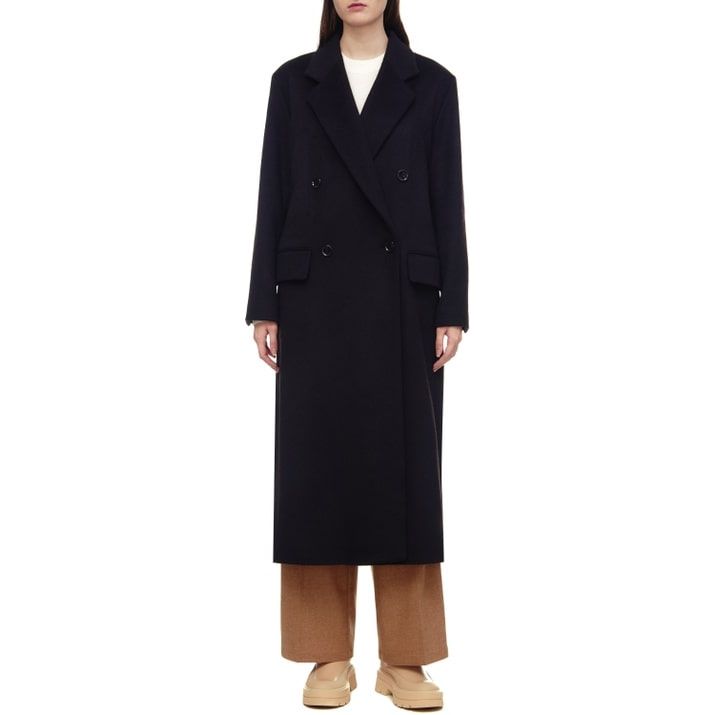 BOSS WOOL BLEND DOUBLE-BREASTED COAT - Yooto