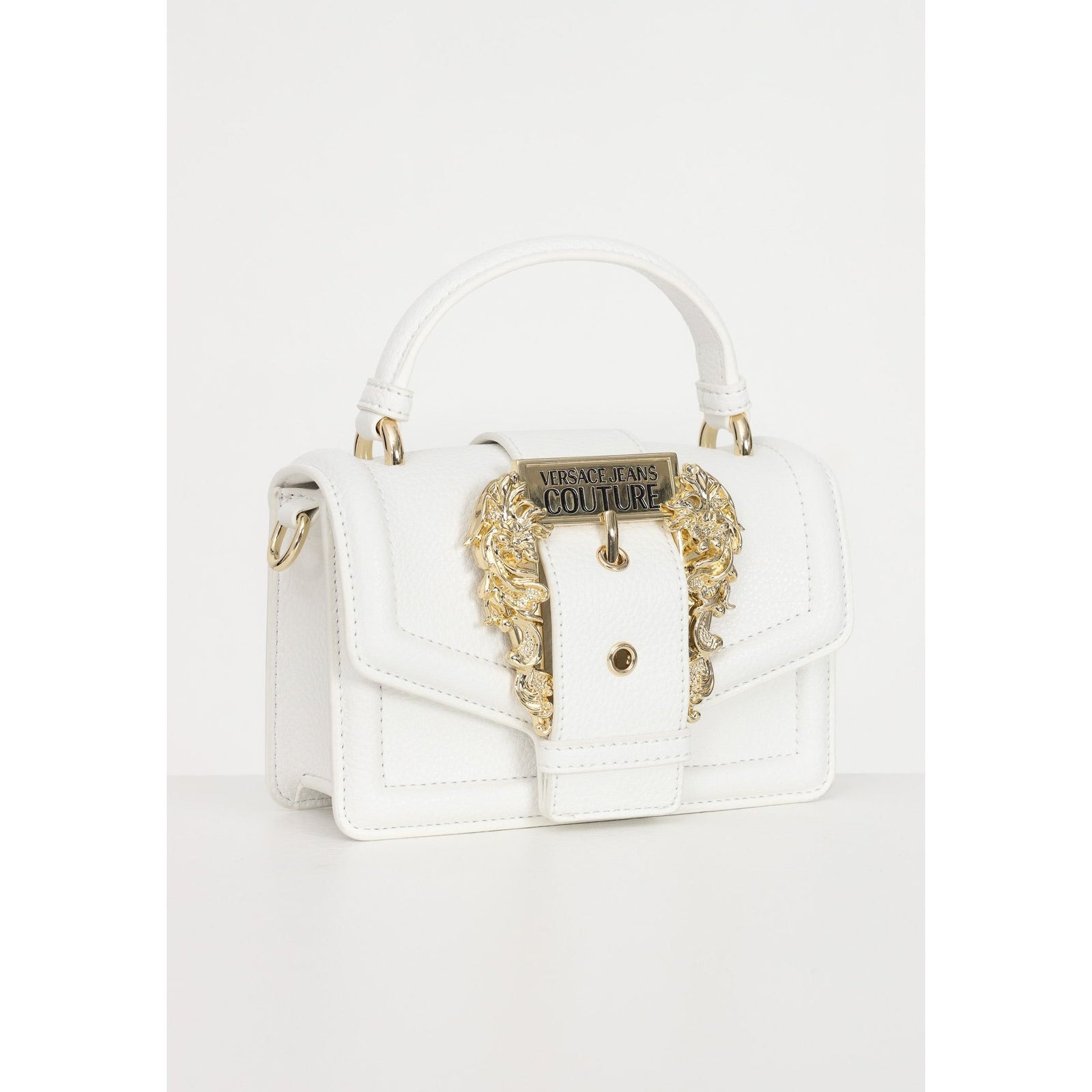 VERSACE JEANS COUTURE BAG WITH MAXI BUCKLE AND LOGO - Yooto